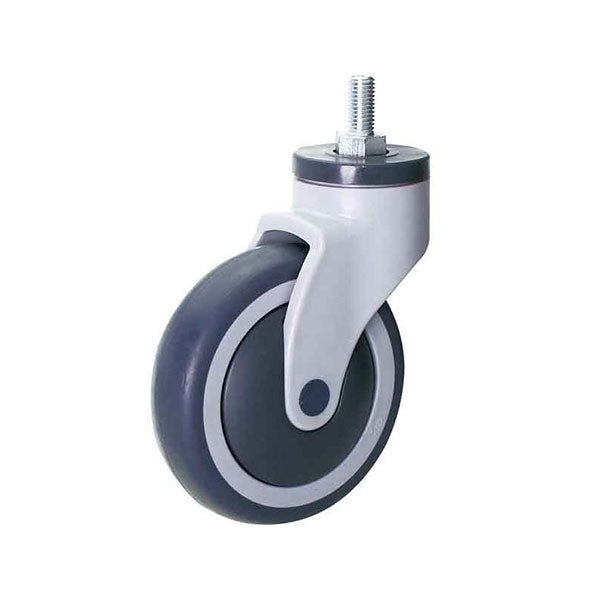 Rotelle MEDPB di ricambio - Ruote in gomma termoplastica (tpr) grigia con nucleo in polipropilene - RUOTE PER COLLETTIVITA' - PER MOBILIO Rotelle MEDPB di ricambio - Ruote in gomma termoplastica (tpr) grigia con nucleo in polipropilene - RUOTE PER COLLETTIVITA' - PER MOBILIO